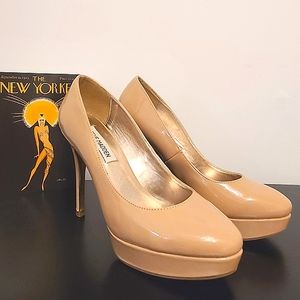 Steve Madden Saane Platform Blush/Nude Heels Size 7